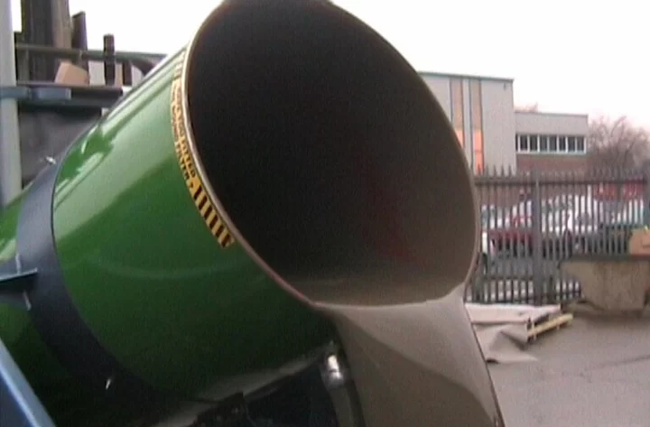 Wet Concrete Slurry on Construction Site